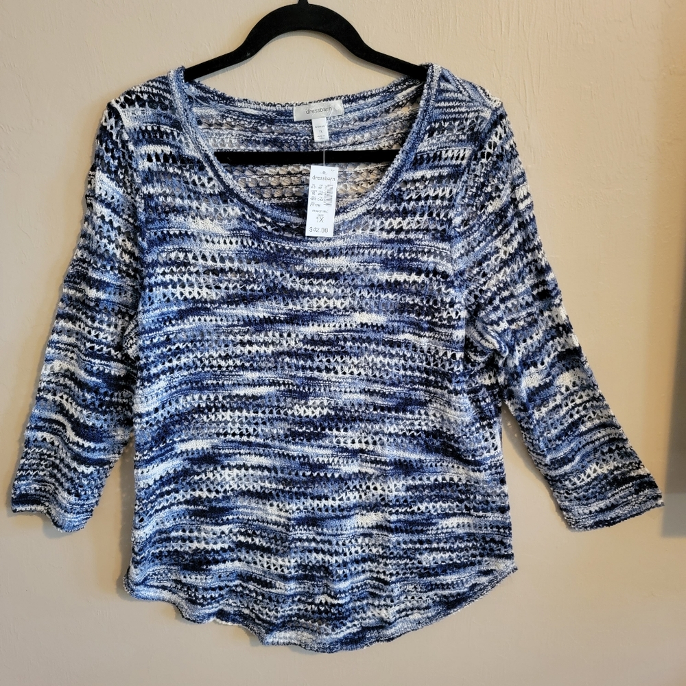 Brand New 1X Dressbarn sweater